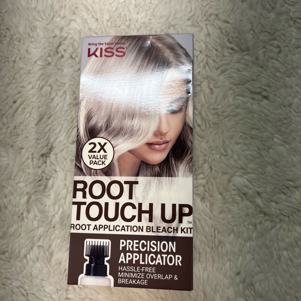 KISS Root Touch Up Complete Bleach Applicator Kit 2X Value Pack